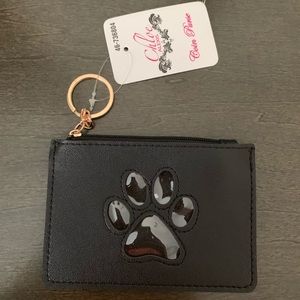 ❗️3/$10❗️Chloe Alexis Paw Print Coin Purse
